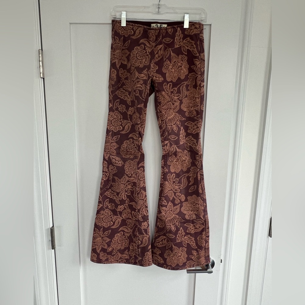 FP Pull on flare jeans